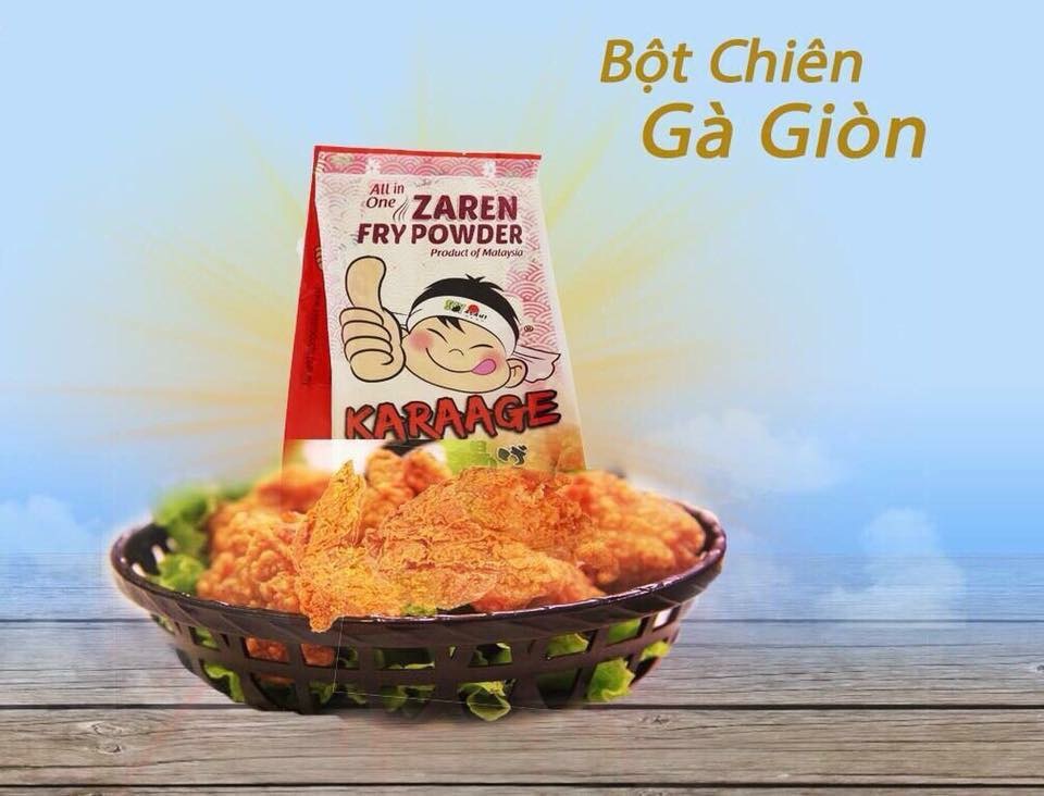 BỘT CHIÊN GIÒN XÙ KARAAGE- SẢN PHẨM ĐƯỢC KHÁCH HÀNG YÊU THÍCH