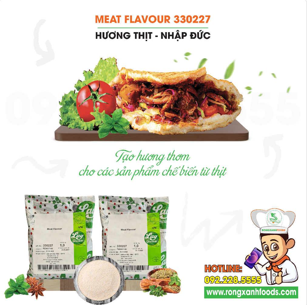 MEATFLAVOUR 330227 - HƯƠNG THỊT BỘT NHẬP KHẨU ĐỨC