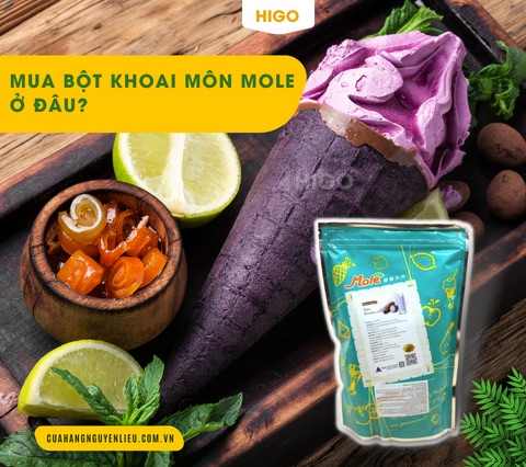 bột khoai môn mole mua ở đâu