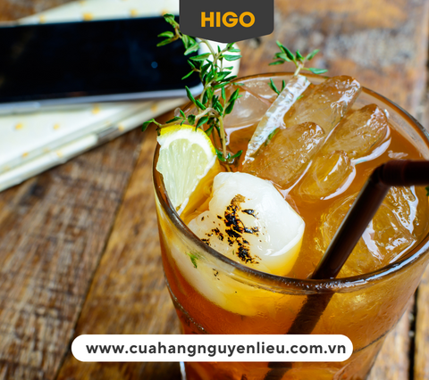 công thức pha chế trà vải