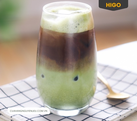  công thức pha chế cà phê matcha