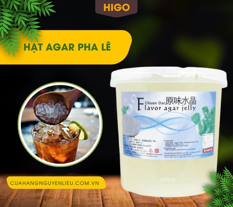 hạt agar pha lê