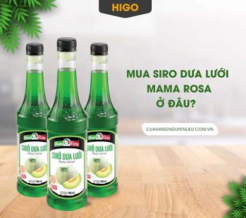 mua siro dưa lưới mama rosa ở đâu