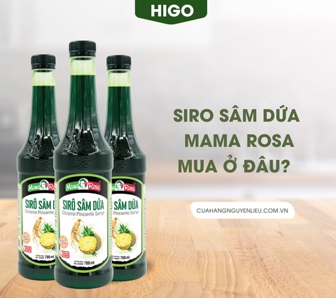 mua siro sâm dứa sữa ở đâu