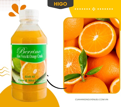 mứt sinh tố cam nha đam berrino