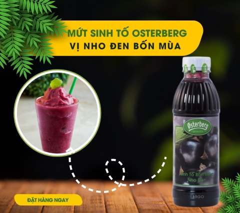 mứt sinh tố nho đen osterberg