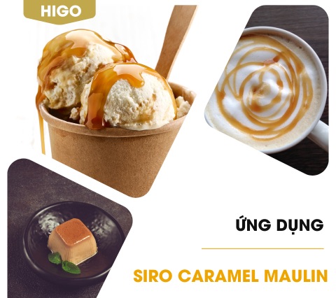 Siro caramel Maulin dùng để làm gì