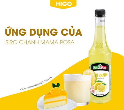 siro chanh mama rosa dùng để làm gì