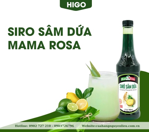 siro sâm dứa mama rosa