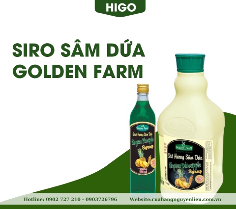 siro sâm dứa golden farm