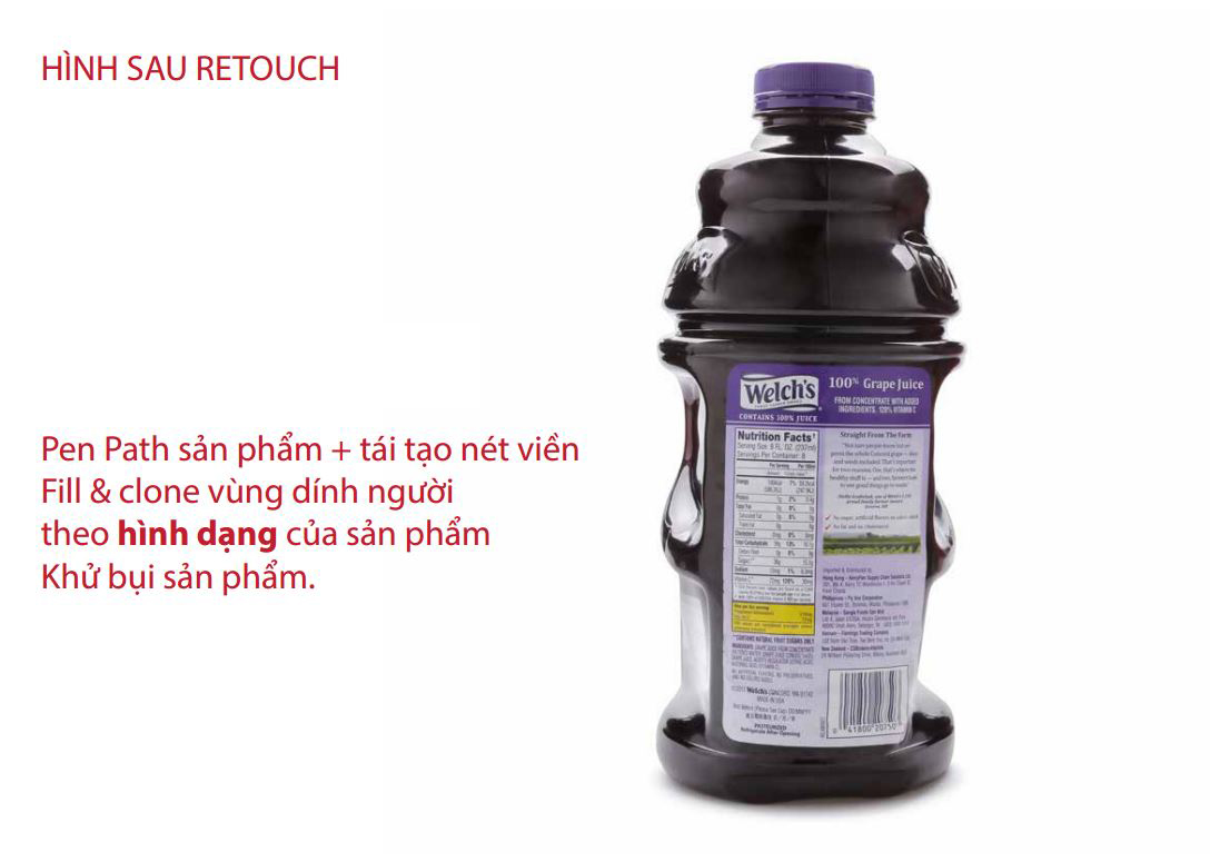 Dịch vụ chỉnh sửa hình ảnh (retouch)