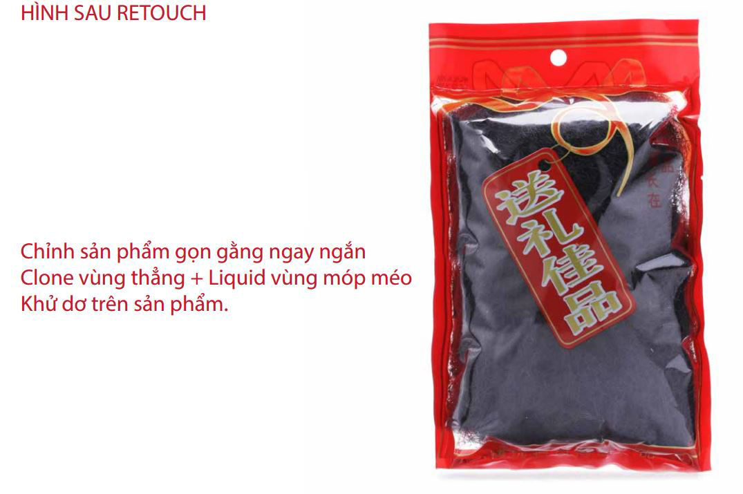 Dịch vụ chỉnh sửa hình ảnh (retouch)