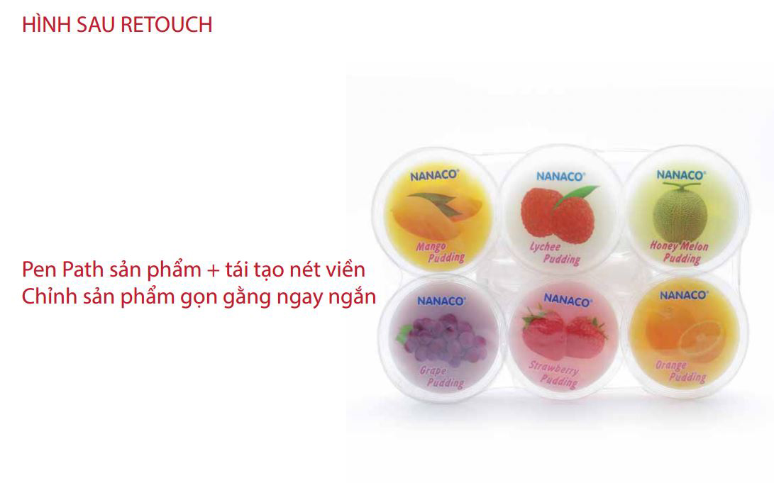 Dịch vụ chỉnh sửa hình ảnh (retouch)