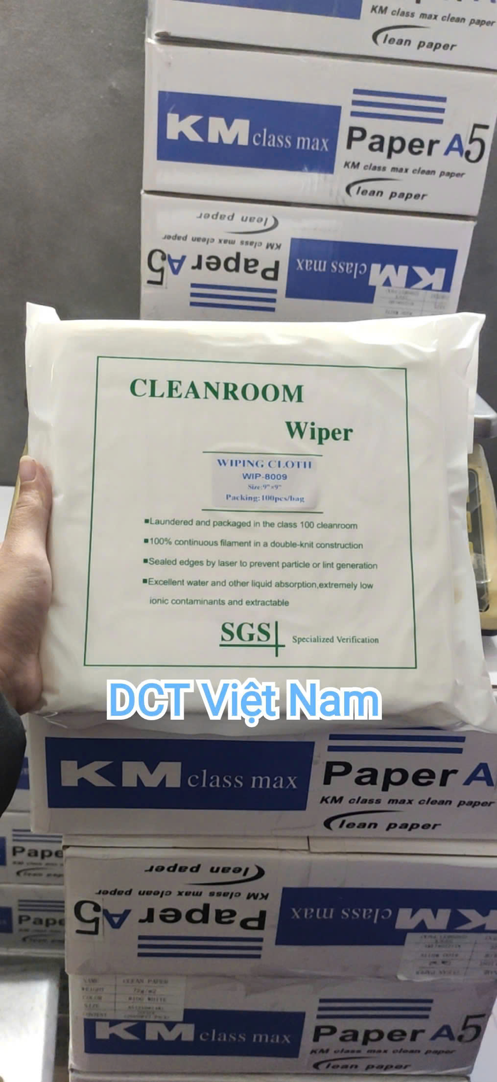 Khăn Lau Phòng Sạch 8009 Là Gì? Ưu Điểm Nổi Bật Bạn Nên Biết