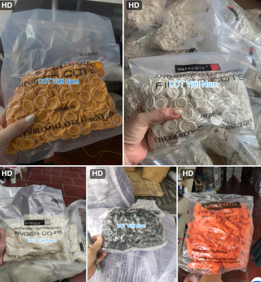 Bọc ngón tay chống tĩnh điện chất lượng – Giá sỉ – Giao nhanh