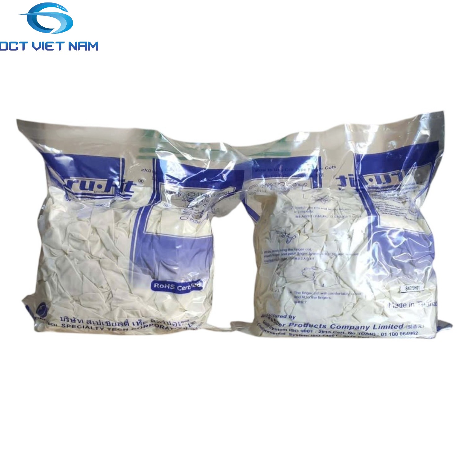 Đặc điểm và ứng dụng của bao ngón không đai thái lan 1440pcs.
