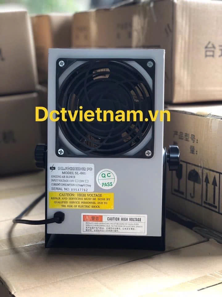 QUẠT ION 1 CỬA – GIẢI PHÁP TRUNG HÒA TĨNH ĐIỆN HIỆU QUẢ CHO NHÀ MÁY!