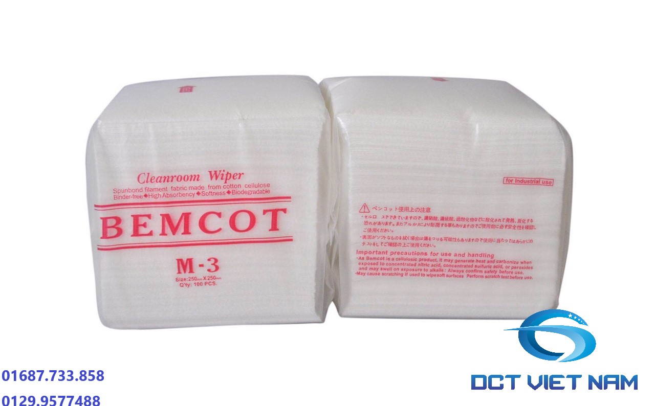 Giấy lau phòng sạch BEMCOT M3 Công ty TNHH Công Nghiệp Phòng Sạch DCT ...