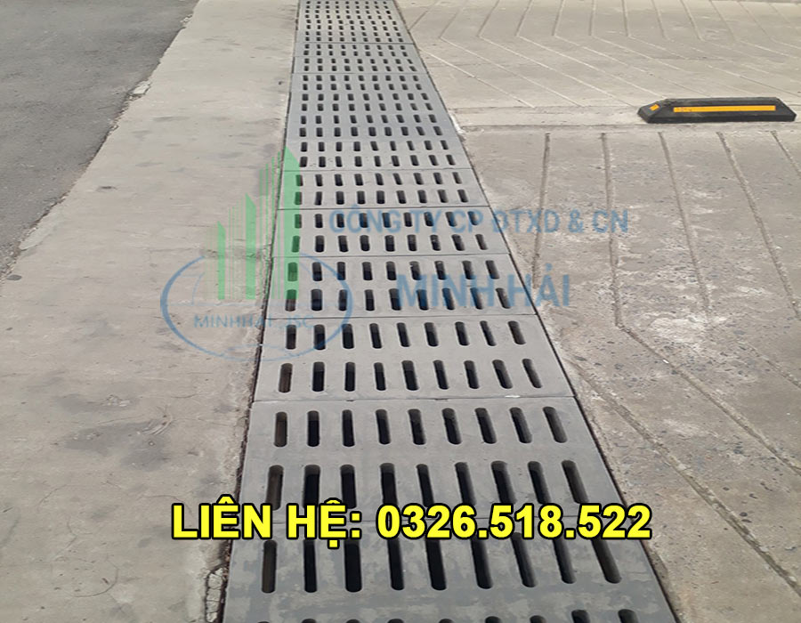 Ứng dụng song chắn rác composite trong hệ thống thoát nước đô thị