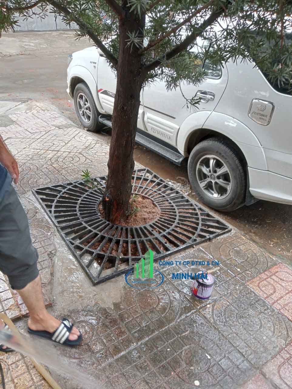 Ghi bảo vệ gốc cây 04 mảnh