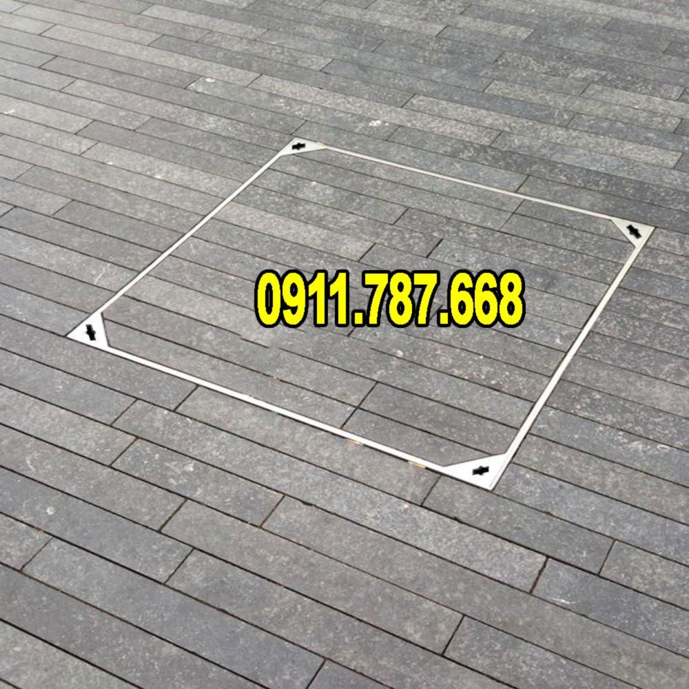 Nắp bể nước ngầm inox Minh Hải kết cấu kín chống mùi chống nước