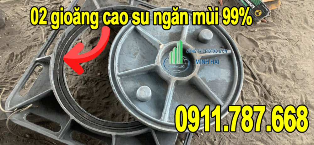 Xưởng sản xuất nắp hố ga chống mùi hôi Minh Hải