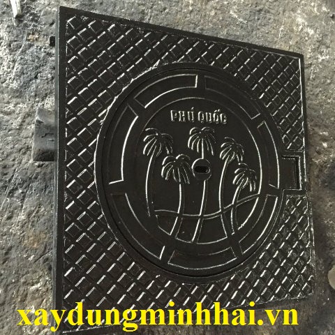 Nắp hố ga gang Cầu KT 900x900 tải 40 tấn...