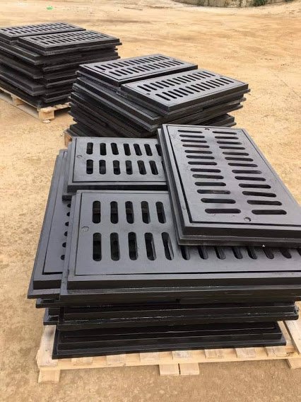 Song chắn rác gang cầu | KT 960x530mm | Hàng có sẵn - Đầy đủ chứng chỉ