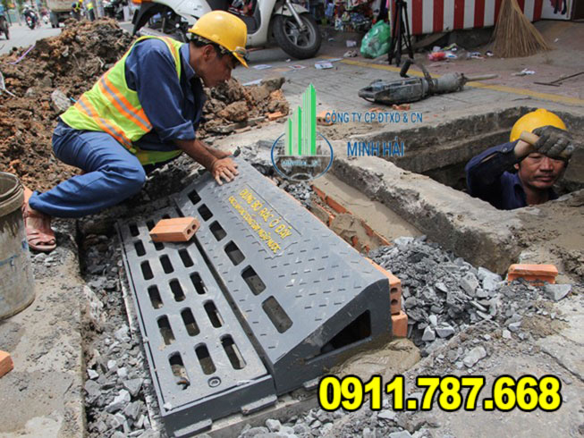 Bó Vỉa Gang Cầu Dạng Hộp Xiên BV-GC01 | Cấu Tạo, Bản Vẽ, Báo Giá | Minh Hải