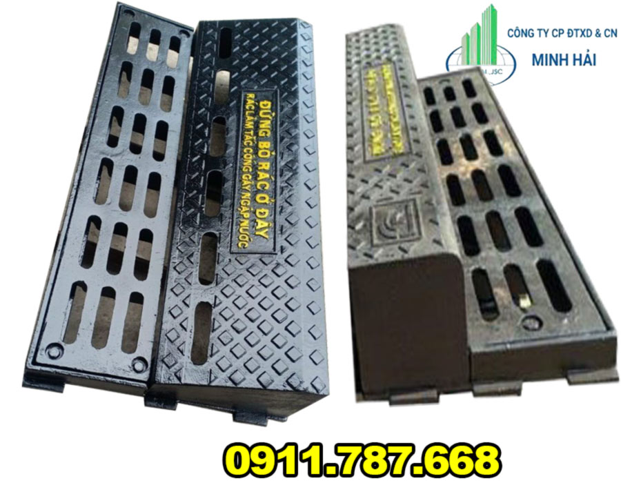 Bó Vỉa Gang Cầu Dạng Hộp Xiên BV-GC01 | Cấu Tạo, Bản Vẽ, Báo Giá | Minh Hải