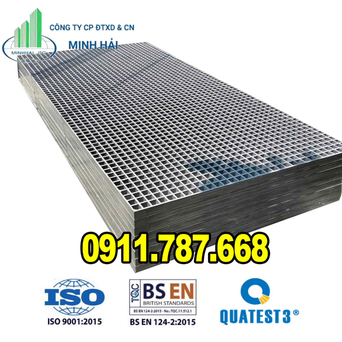 Địa chỉ bán tấm sàn frp grating uy tín - hàng có sẵn 2026