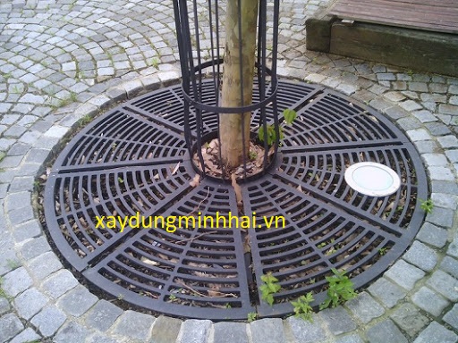 Cung cấp tấm ghi bảo vệ gốc cây || Bảo Hành 24 tháng