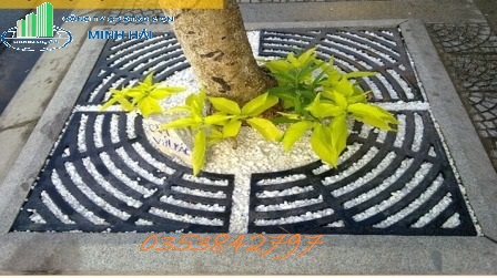 Cung cấp tấm ghi bảo vệ gốc cây || Bảo Hành 24 tháng