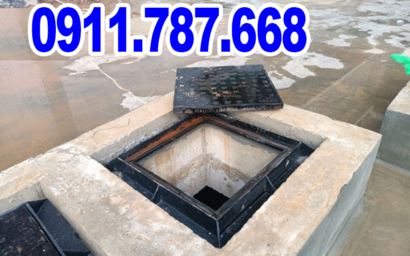 Nắp Gang Hố Ga Vuông - Kích thước 900x900mm [Minh Hải]