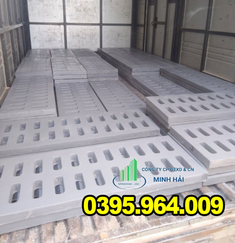 Song chắn rác composite KT 500x300x30mm Minh Hải | Báo giá tham khảo mới nhất