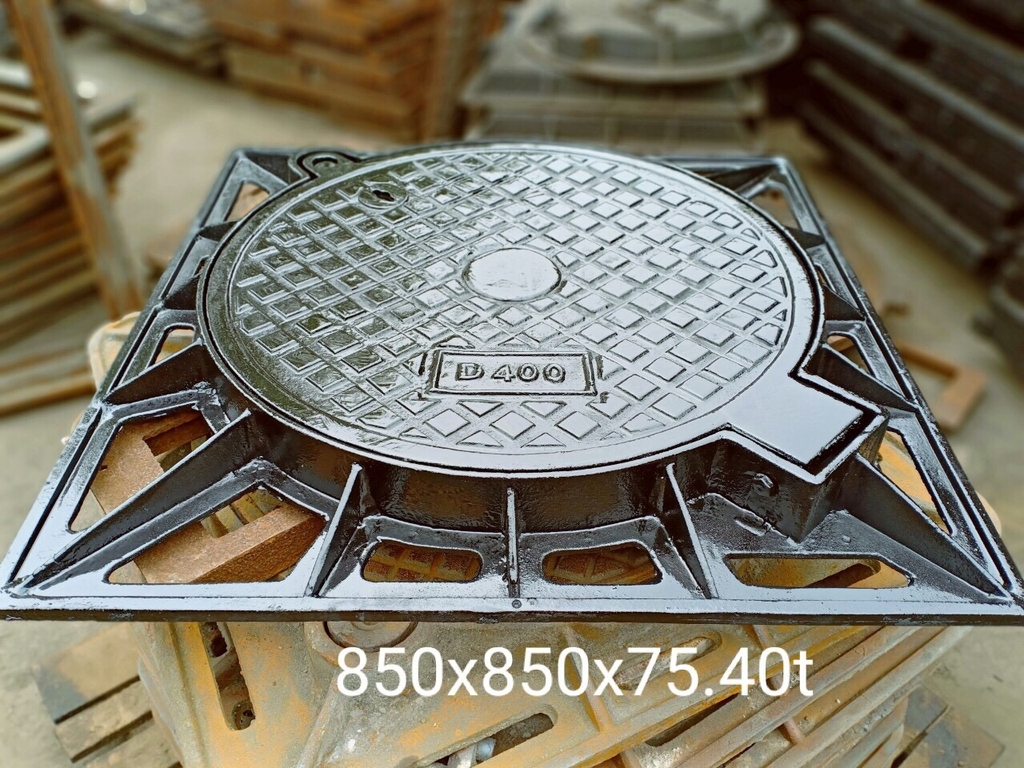 Nắp Hố Ga Gang 850x850 Khung Âm Minh Hải: Giá Rẻ Nhất 2026