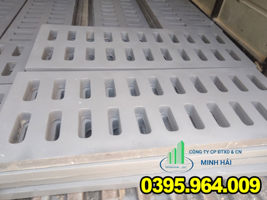 Song chắn rác composite KT 500x300x30mm Minh Hải | Báo giá tham khảo mới nhất