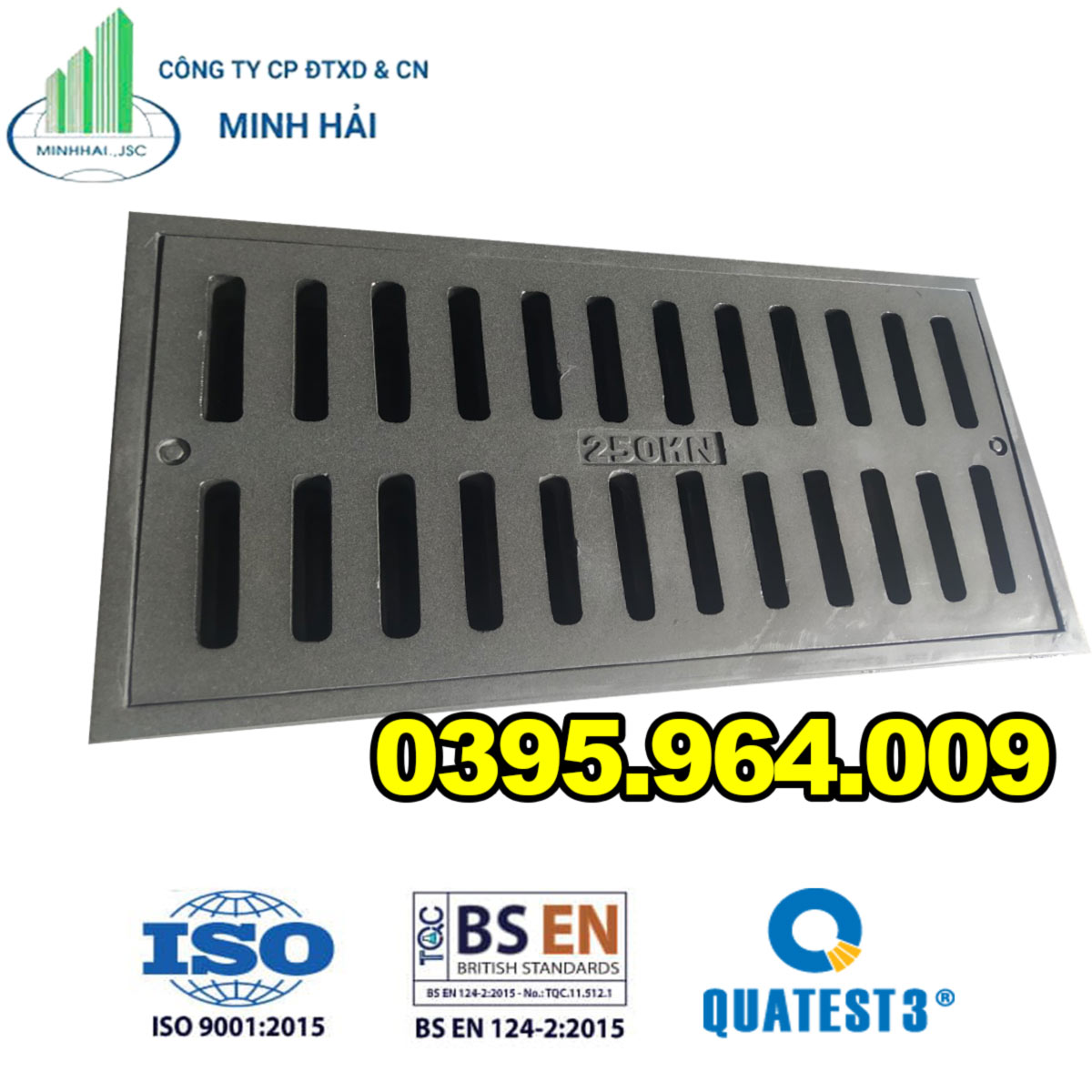 Báo Giá Song rác composite | Giá tốt nhất 2026 | KT: 960x530mm