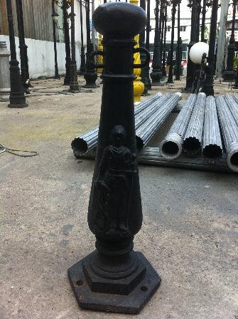 Trụ gang - Ghế gang công viên -Lan can tay vịn