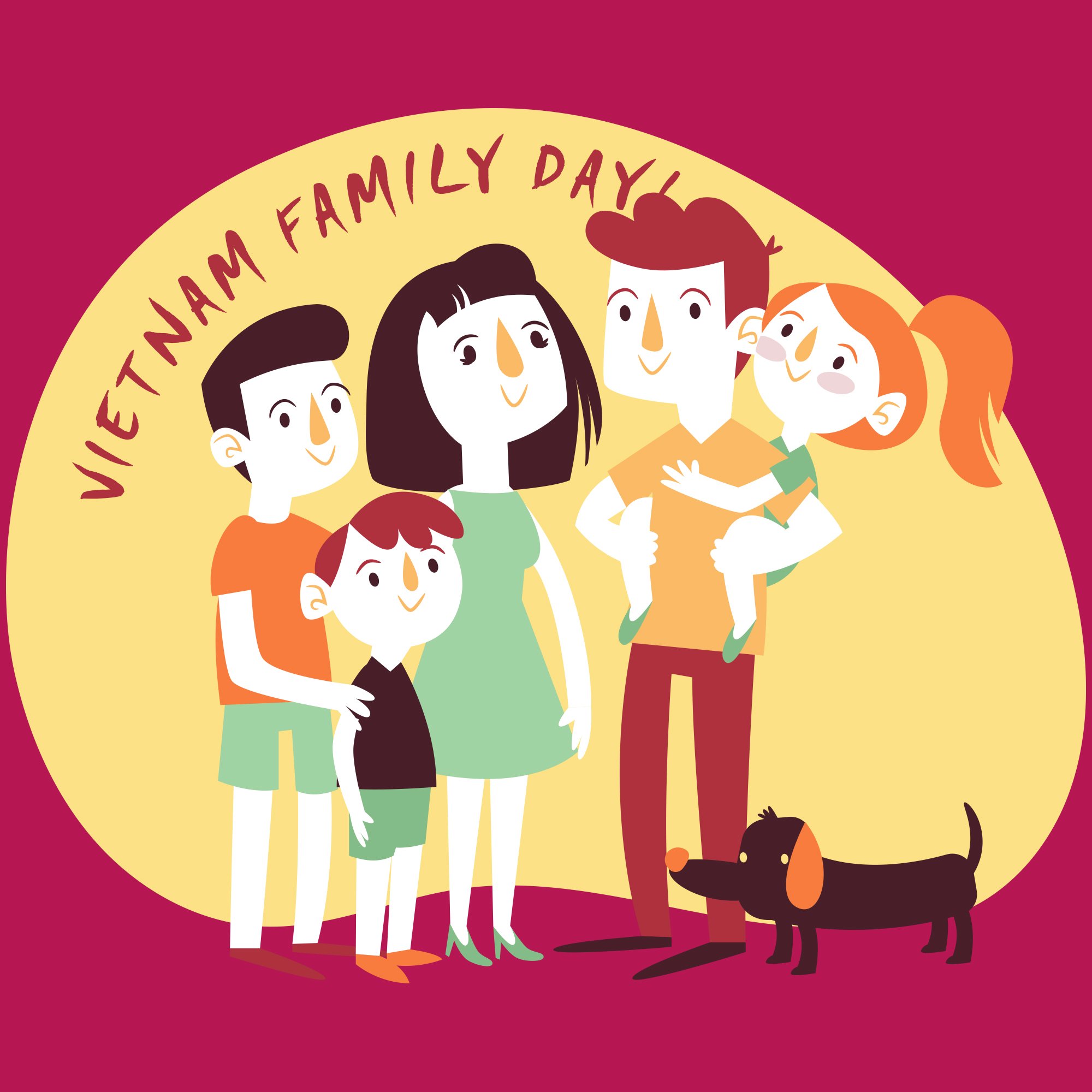 Chúc mừng ngày gia đình Việt Nam 28/6/2021