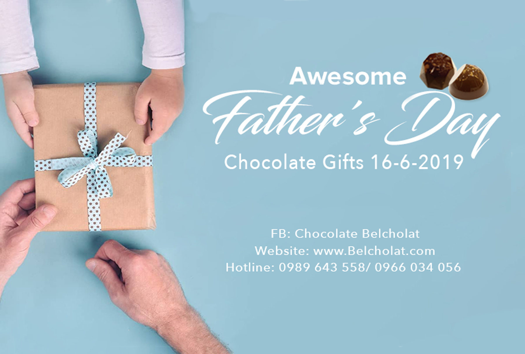 4 lý do những ông bố thích quà tặng Socola