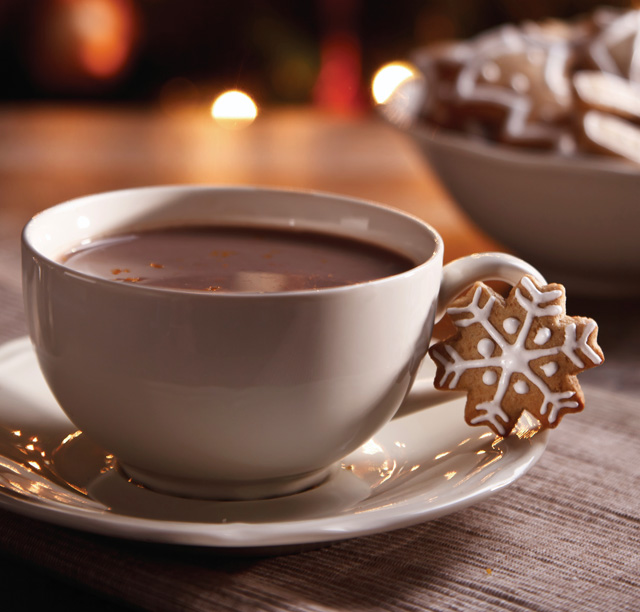 Thư giãn ngồi thưởng thức 1 ly cacao