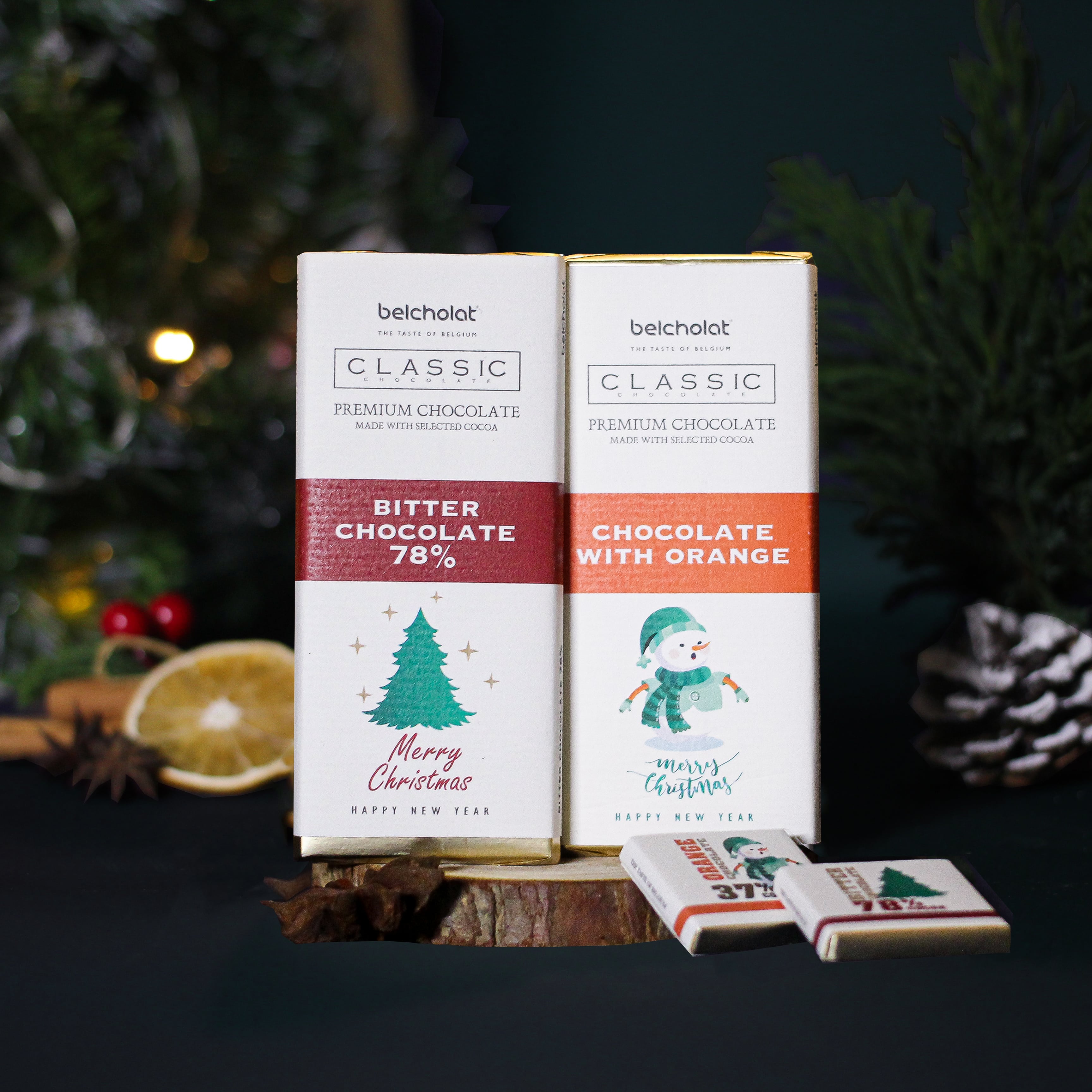 CHÀO ĐÓN GIÁNG SINH - NĂM MỚI BẰNG QUÀ TẶNG SOCOLA ĐỘC ĐÁO!