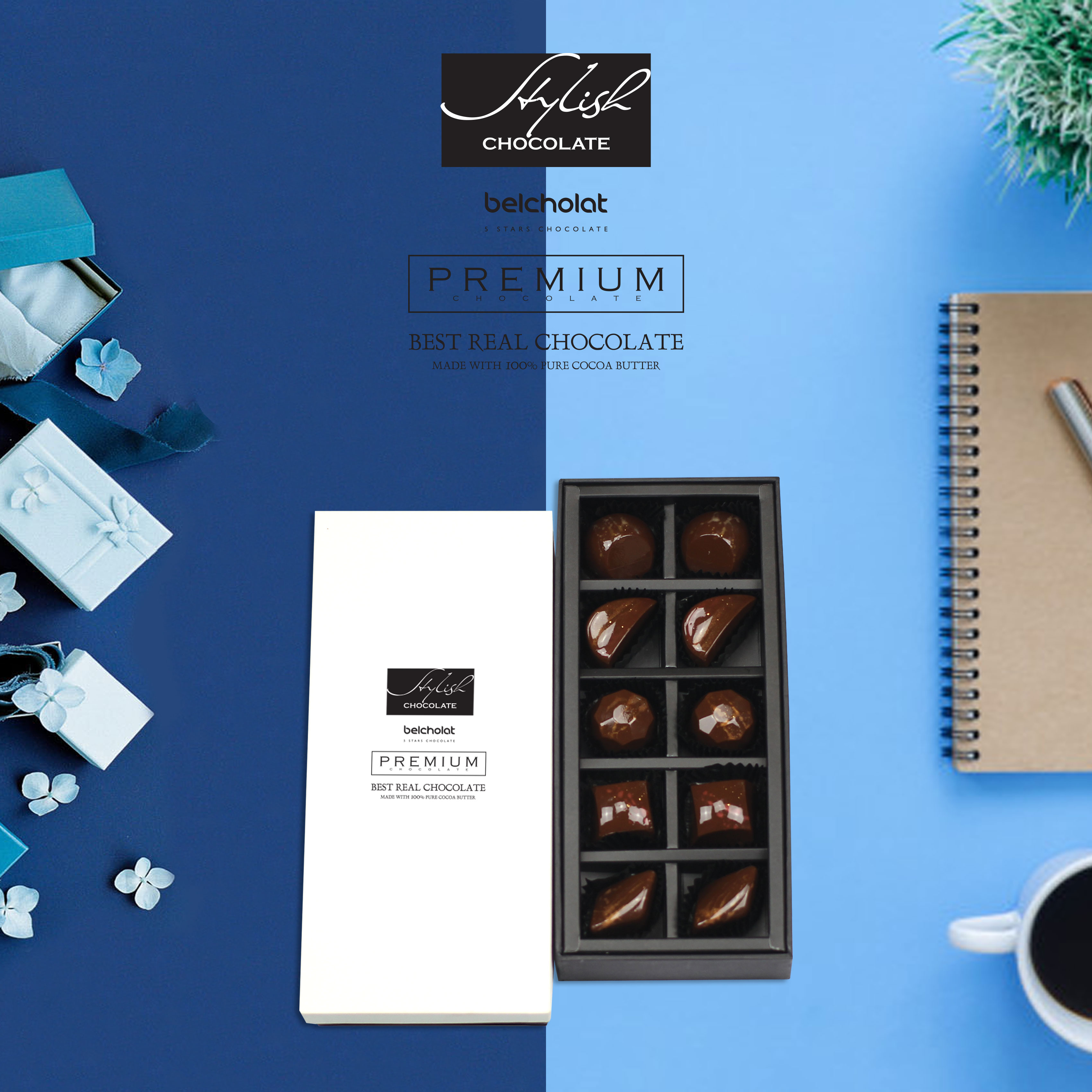 Điều ngọt ngào từ những món quà Tết Socola