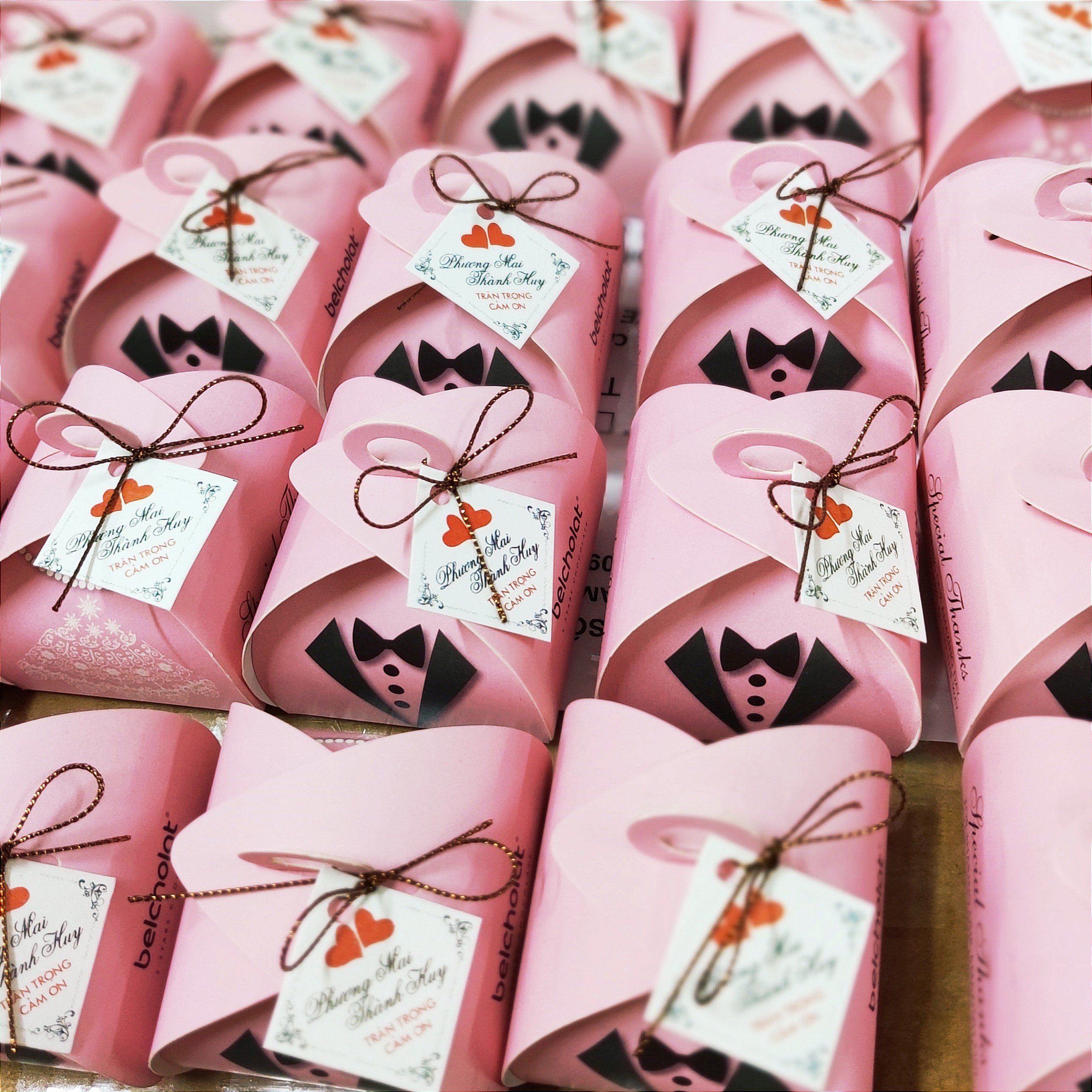 Socola quà tặng đám cưới tinh tế !