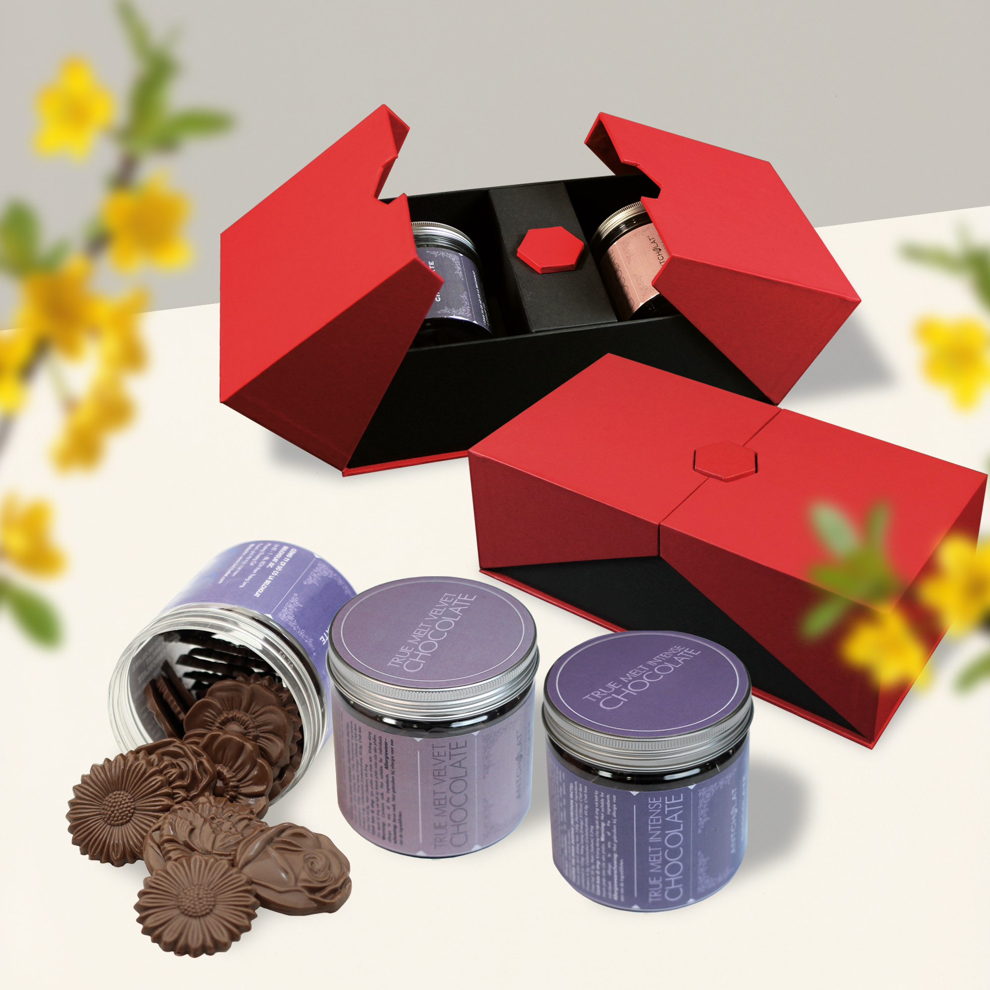 True Melt & Crunch  Chocolate Hamper - TMC01
