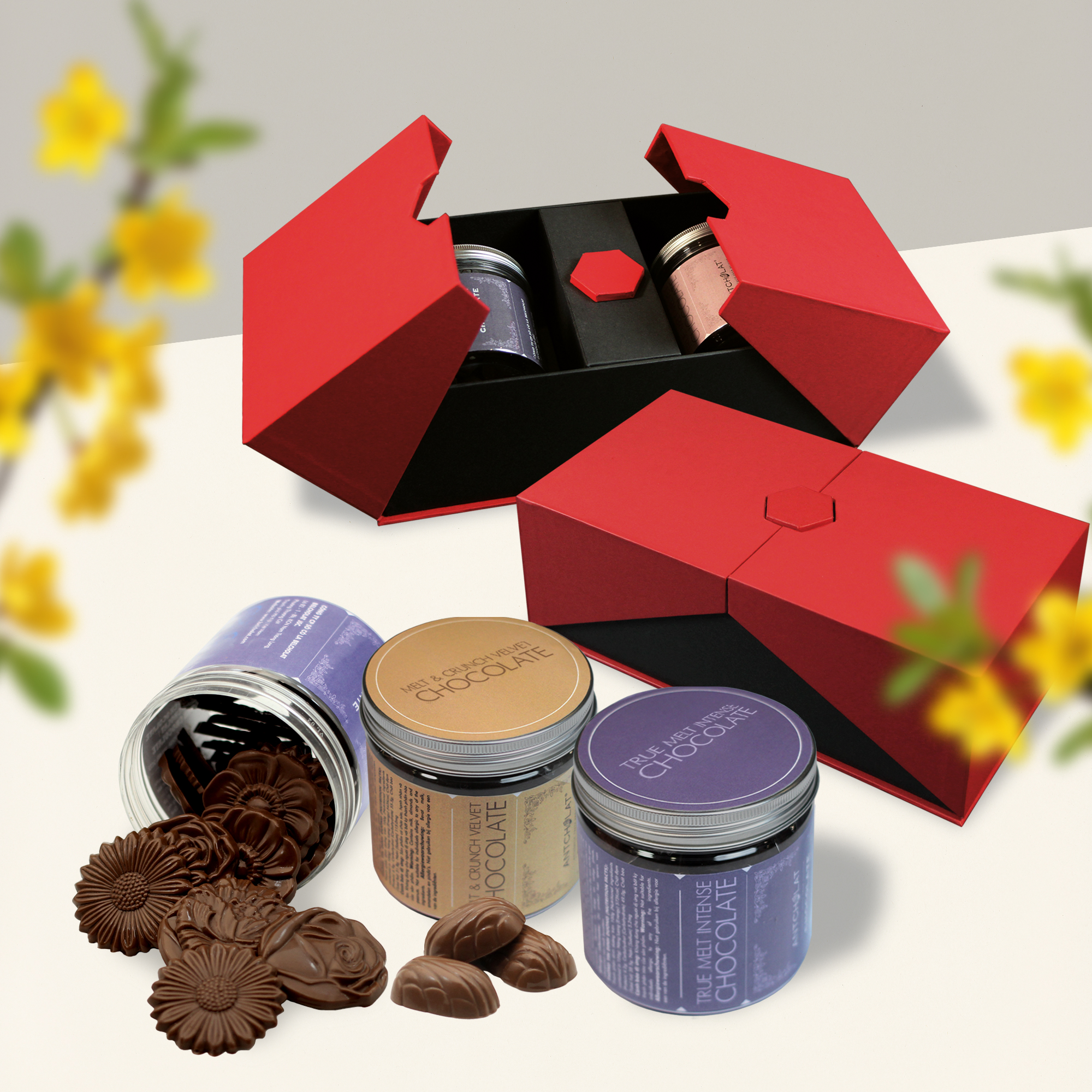 True Melt & Crunch  Chocolate Hamper - TMC03