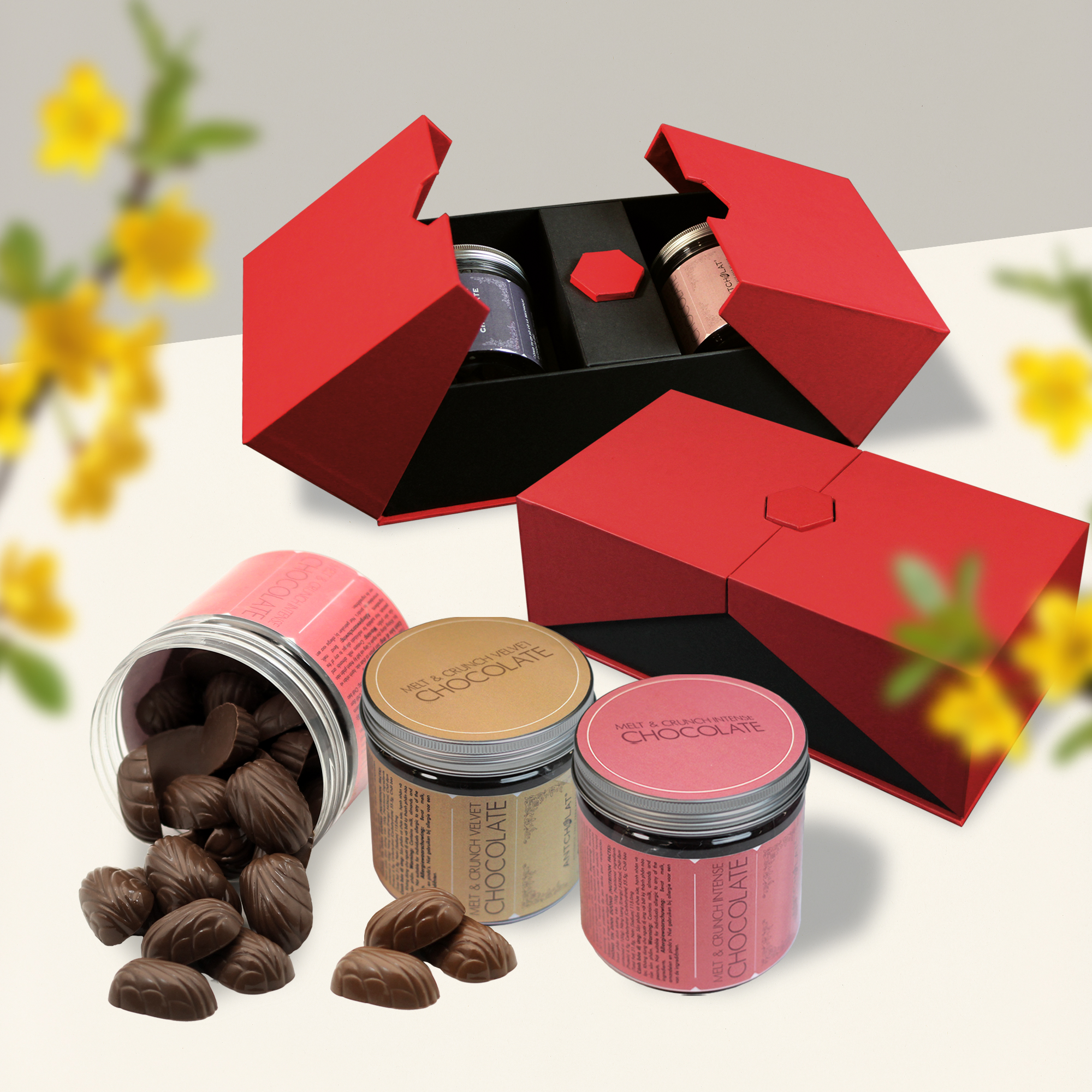 True Melt & Crunch  Chocolate Hamper - TMC06