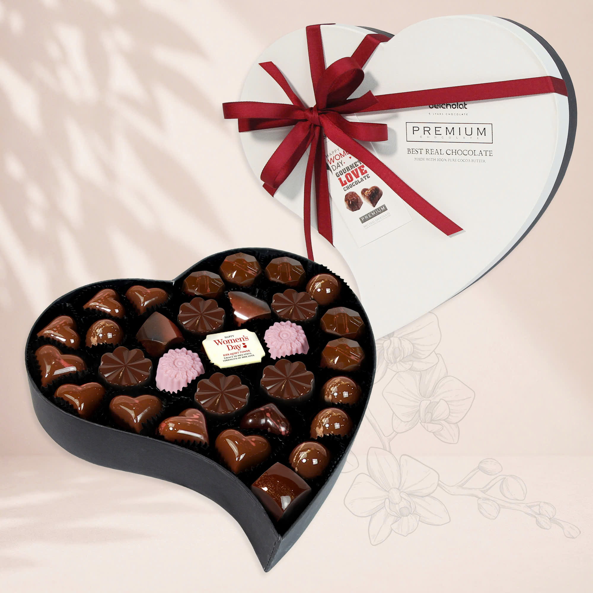 Gourmet Love Chocolate/ Romantic Heart -S02