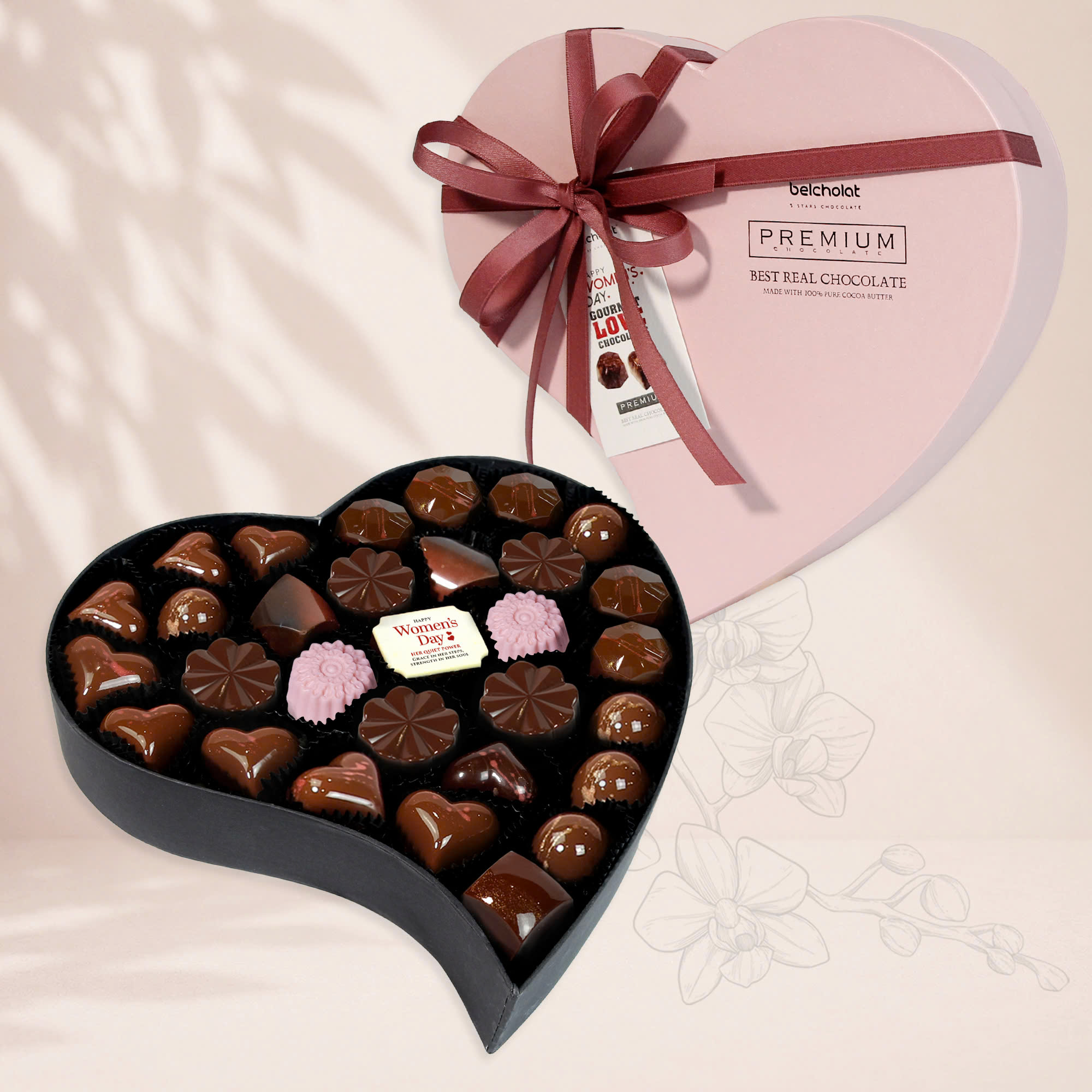 Gourmet Love Chocolate/ Romantic Heart -S02